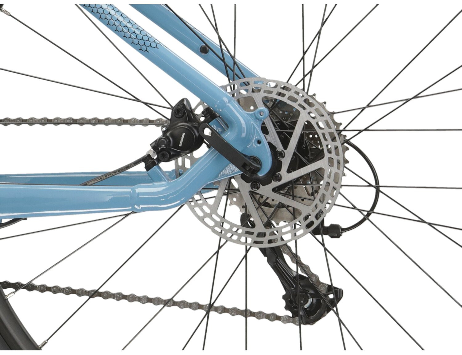 KROSS Hexagon 40 blu-bla g kalnų MTB dviratis 29