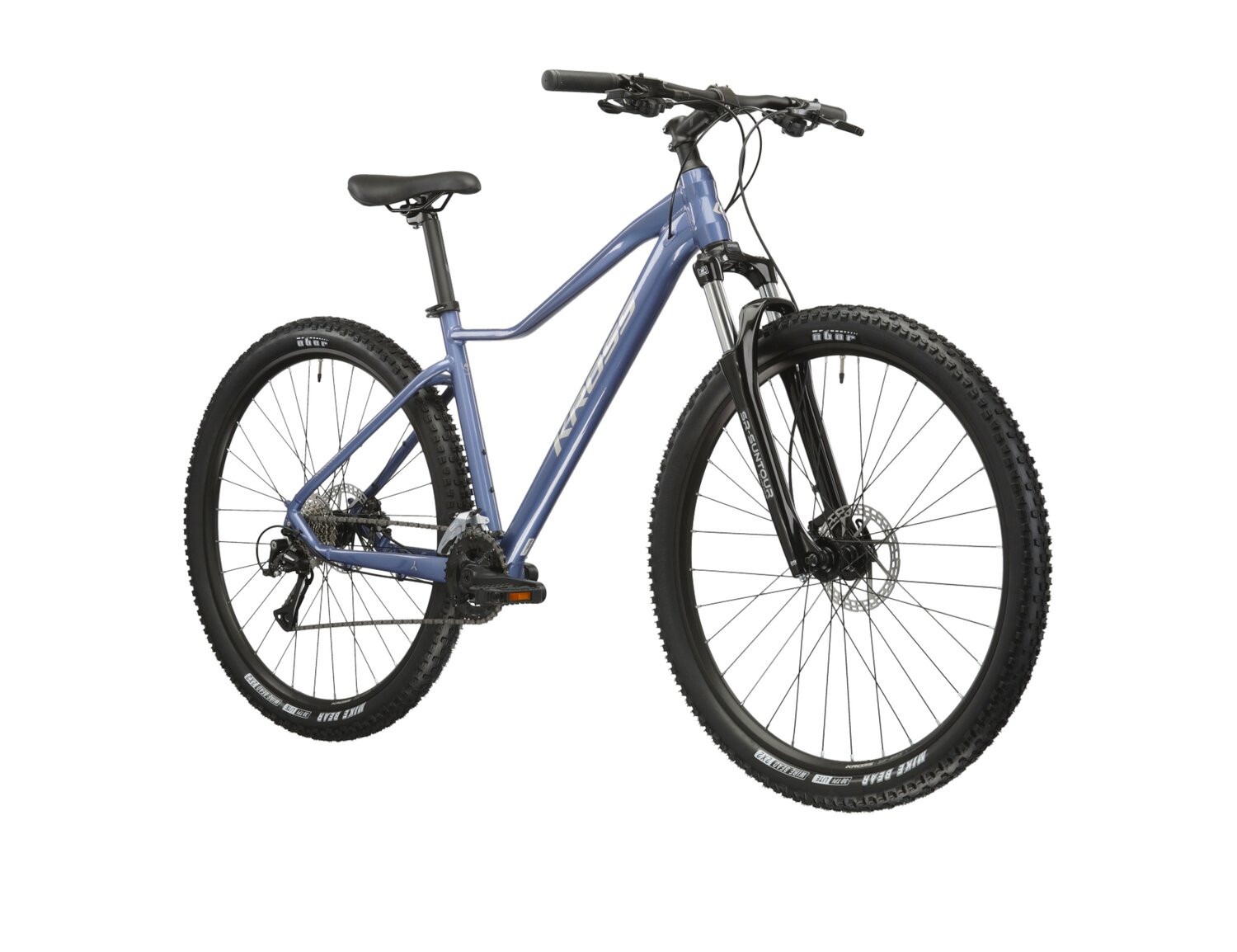 KROSS Lea 40 D blu-sil g moteriškas kalnų MTB dviratis 275