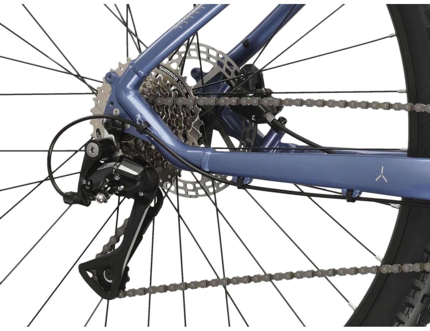 KROSS Lea 40 D blu-sil g moteriškas kalnų MTB dviratis 275