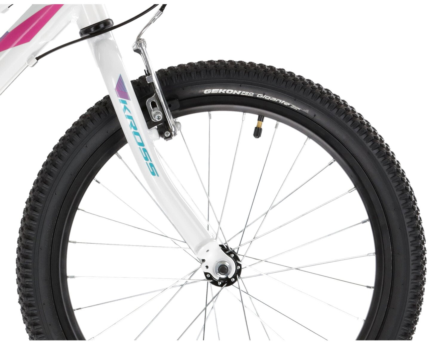 KROSS Lea Mini 10 whi-blu-pin g vaikiškas dviratis 20