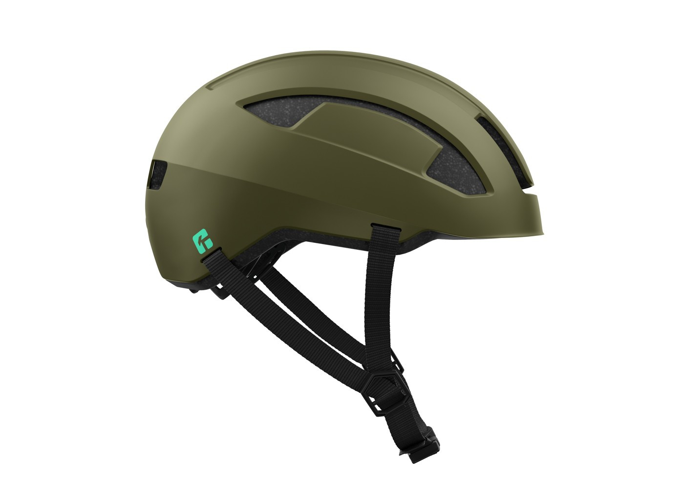 Lazer CityZen KinetiCore Matte Dark Green šalmas