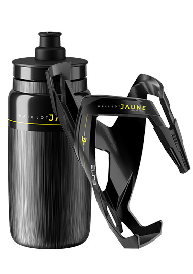 Elite Custom Race Plus + FLY Tex 550 Maillot Jaune Limited Edition Black gertuvė su laikikliu