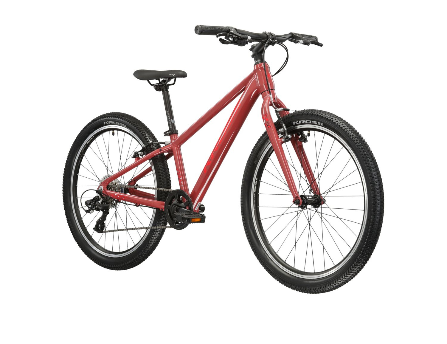 KROSS Lea JR 10 D cla-pin g mergaitiškas vaikiškas dviratis 24