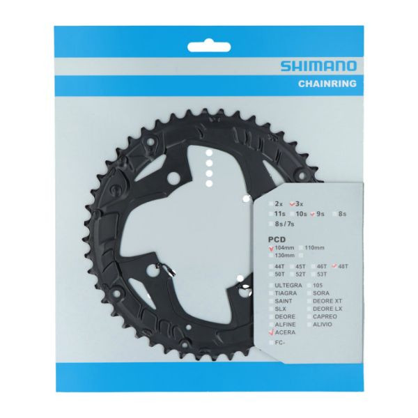 SHIMANO Acera FC-T3010 48T-CG 48/36/26T dantratis 3x9 pavarų