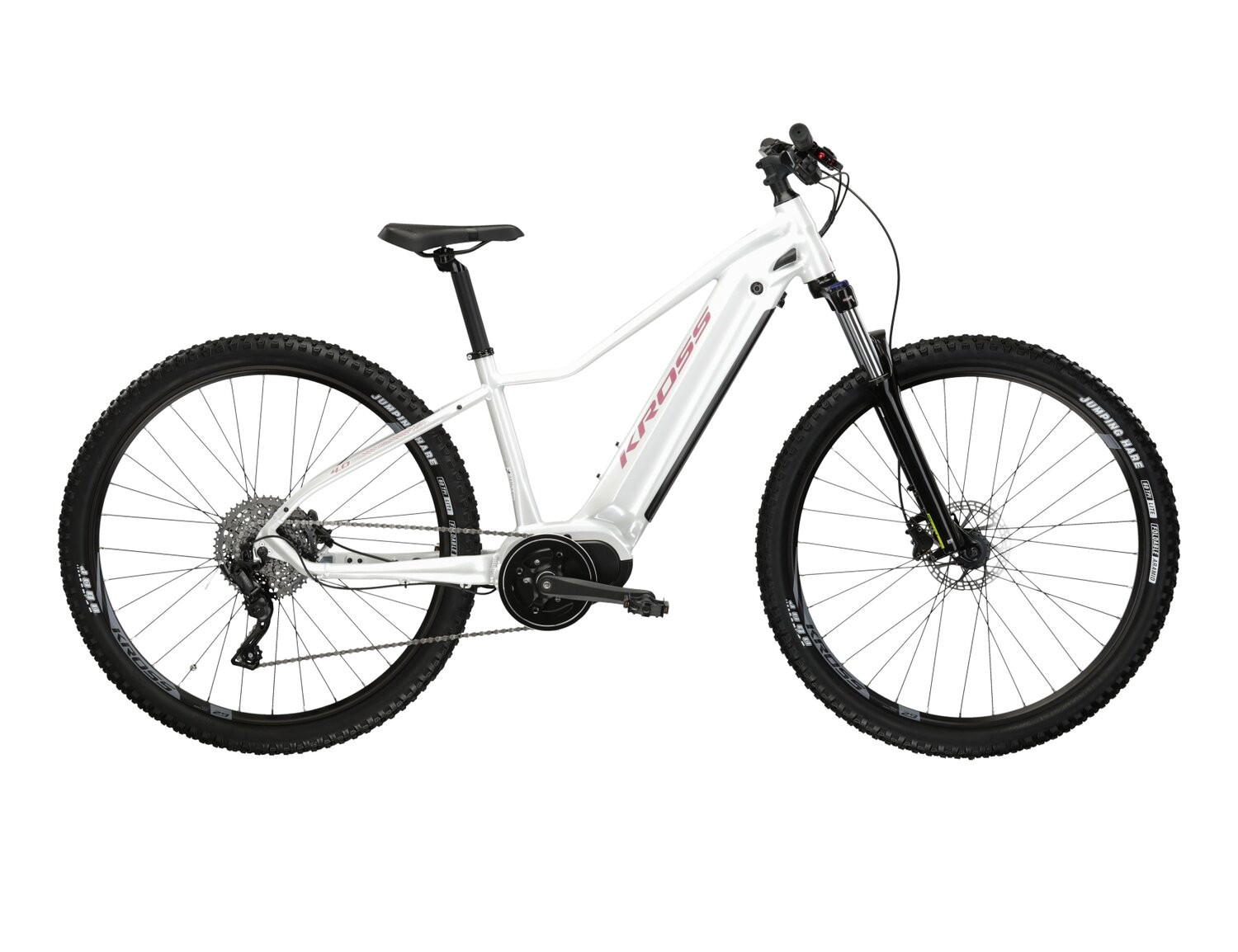 KROSS Lea Boost 40 D 7308 Wh per-pin g elektrinis moteriškas kalnų MTB dviratis