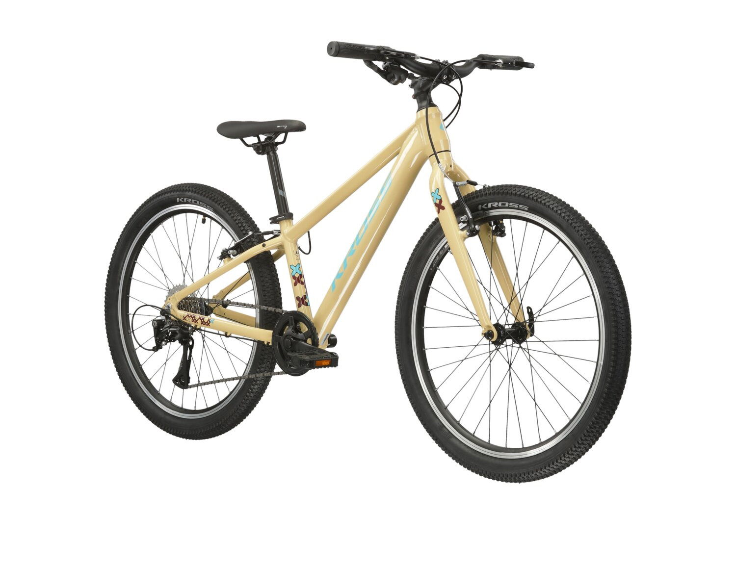 KROSS Level JR 10 bei g vaikiškas dviratis 24