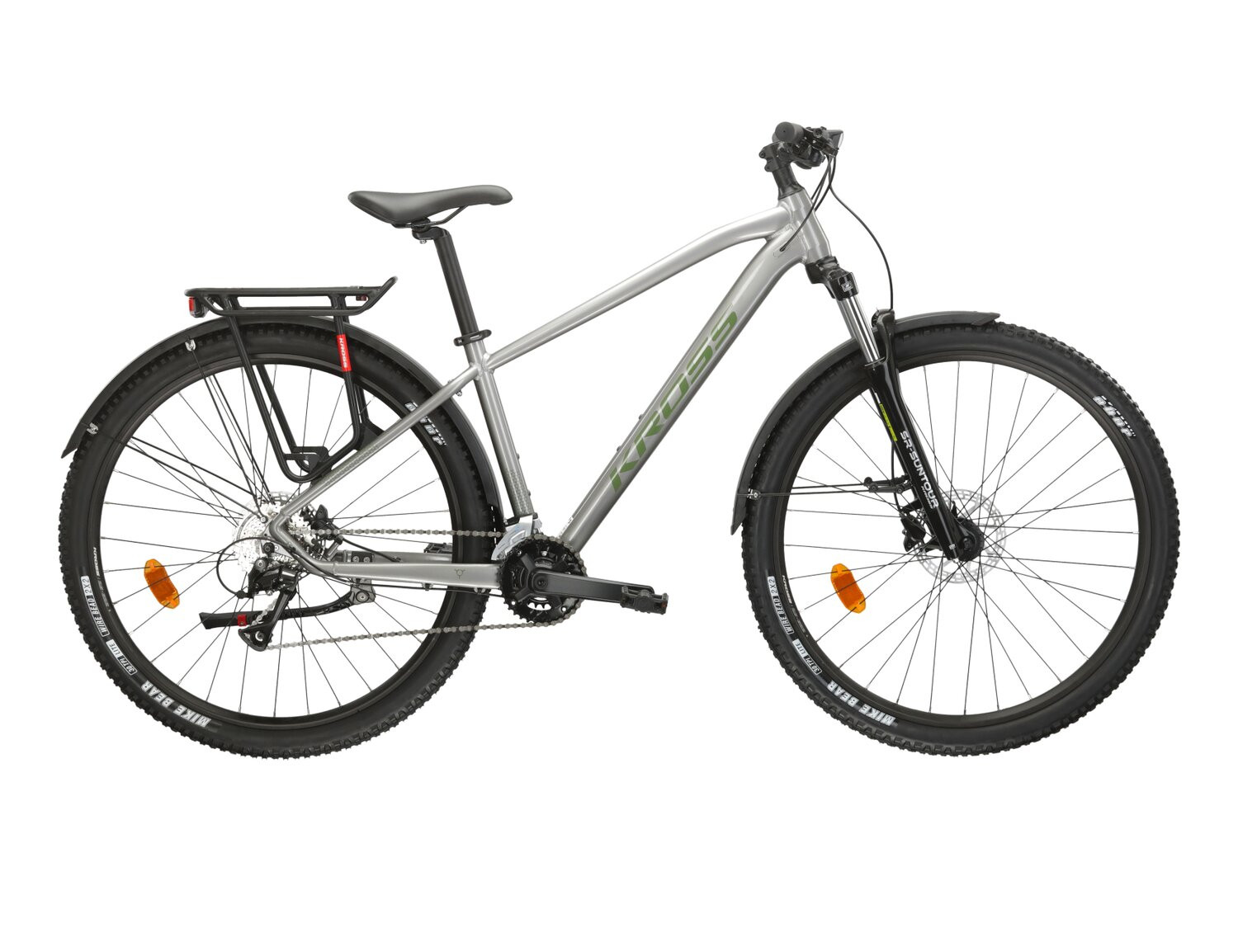 KROSS Hexagon 40 EQ gry-gre g kalnų MTB dviratis 29