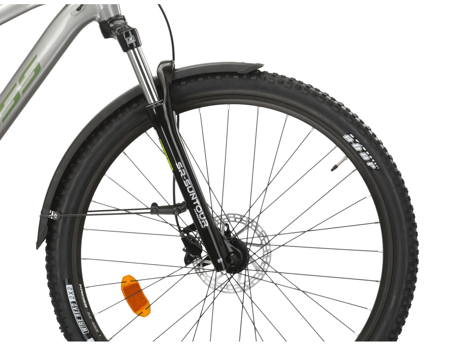 KROSS Hexagon 40 EQ gry-gre g kalnų MTB dviratis 29