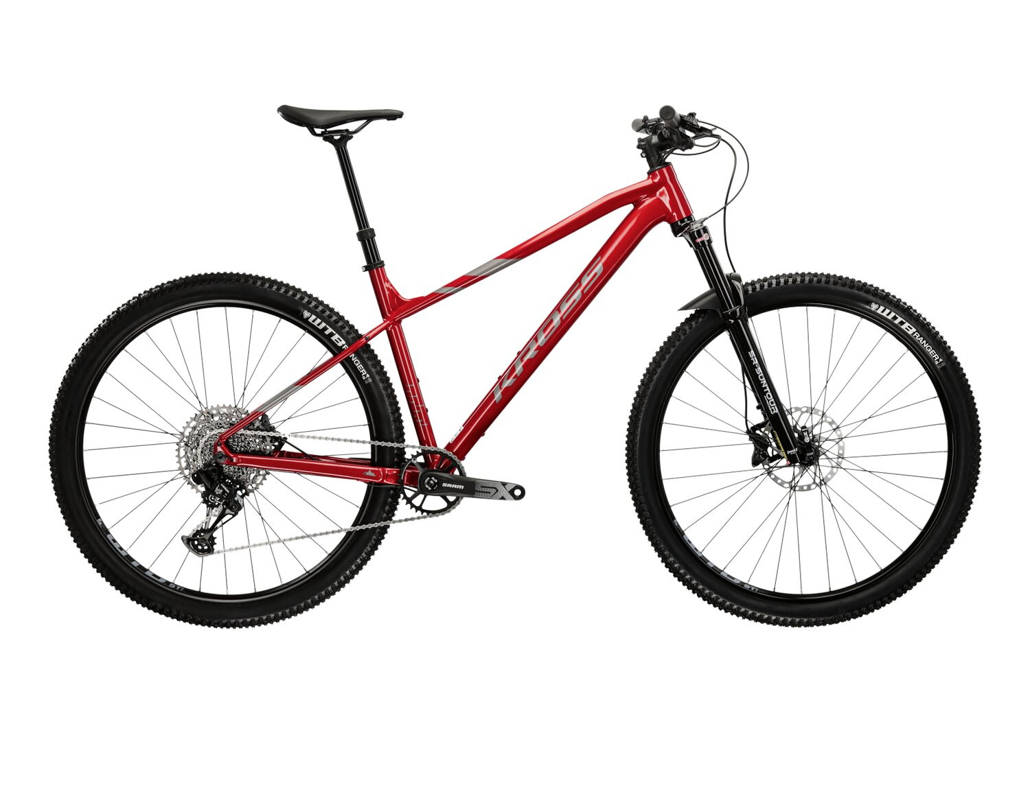 KROSS Level 60 red-gry g kalnų MTB dviratis 29