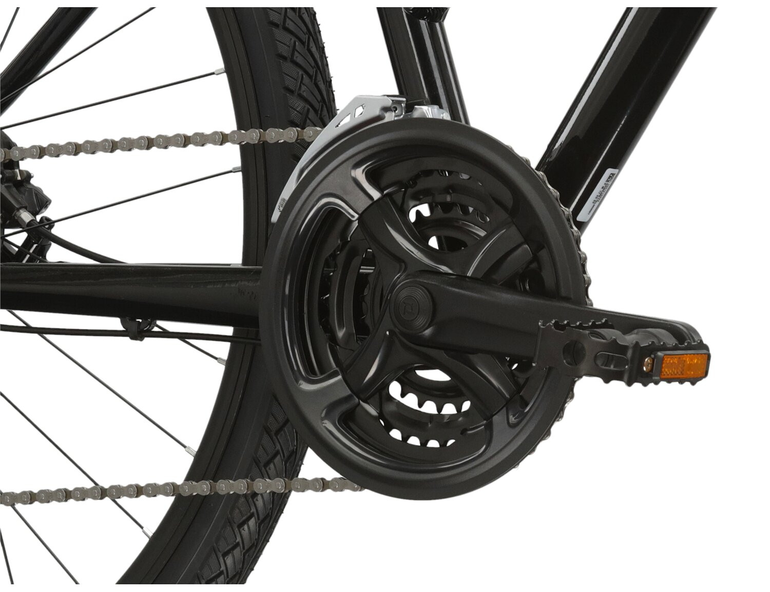 KROSS Evado 40 D bla-ras g moteriškas hibridinis dviratis 28 N