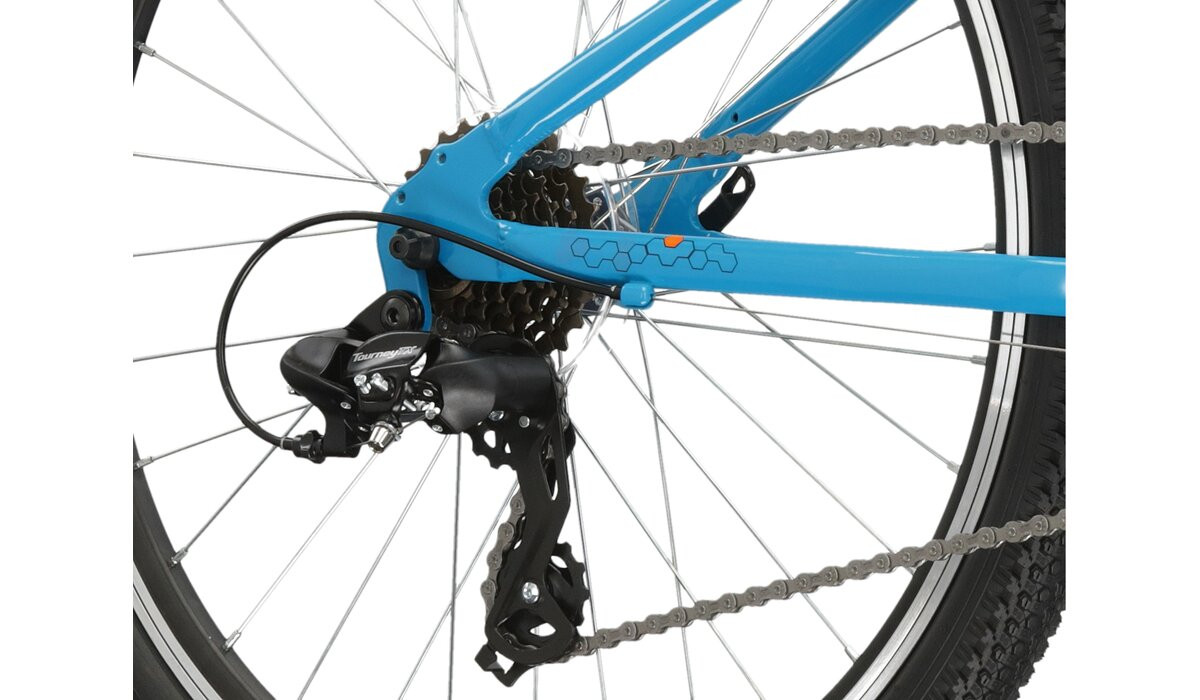 KROSS Hexagon JR 10 blu-ora g vaikiškas dviratis 24