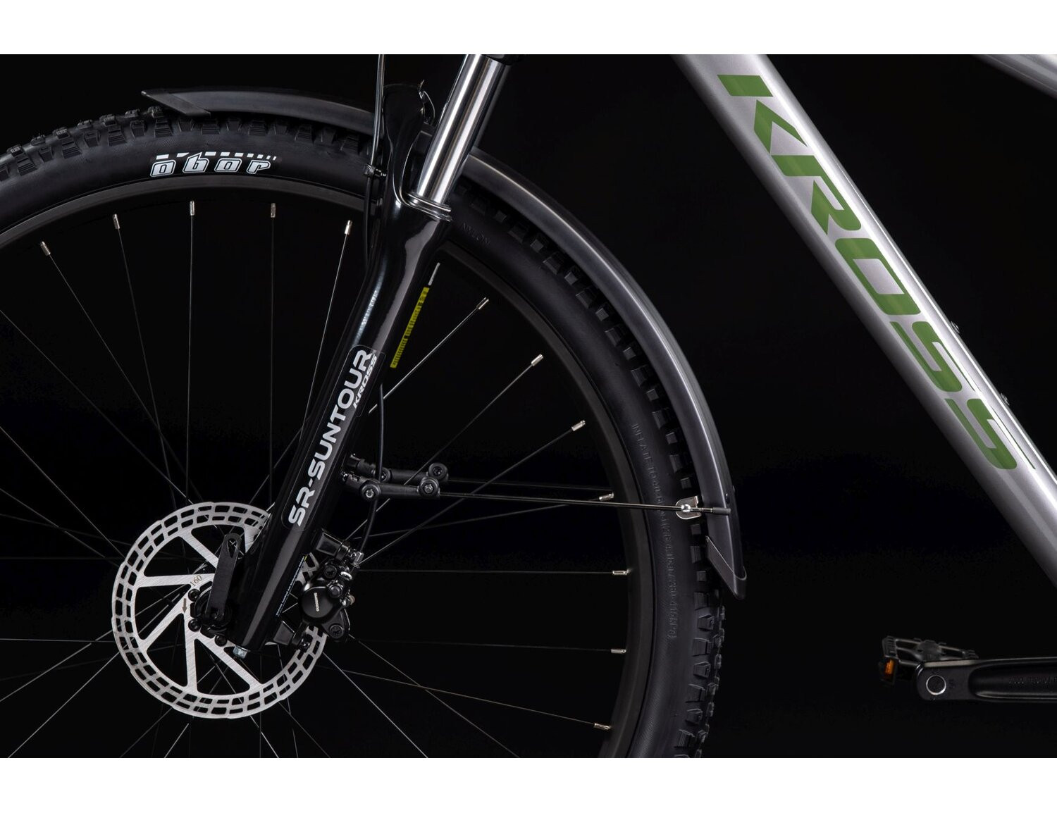 KROSS Hexagon 40 EQ gry-gre g kalnų MTB dviratis 275