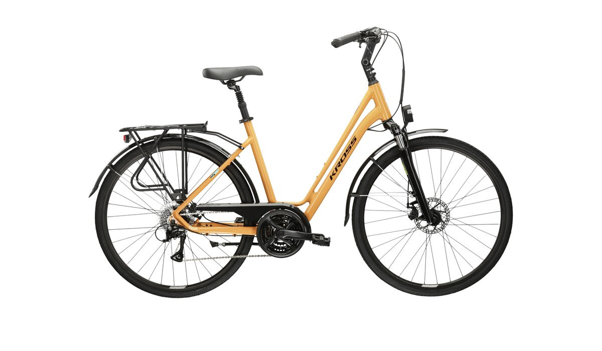 KROSS Sentio 30 U yel-bla g miesto dviratis 28