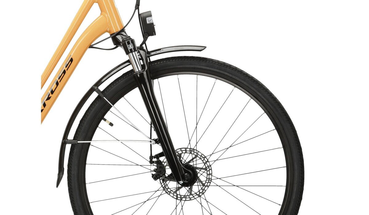 KROSS Sentio 30 U yel-bla g miesto dviratis 28