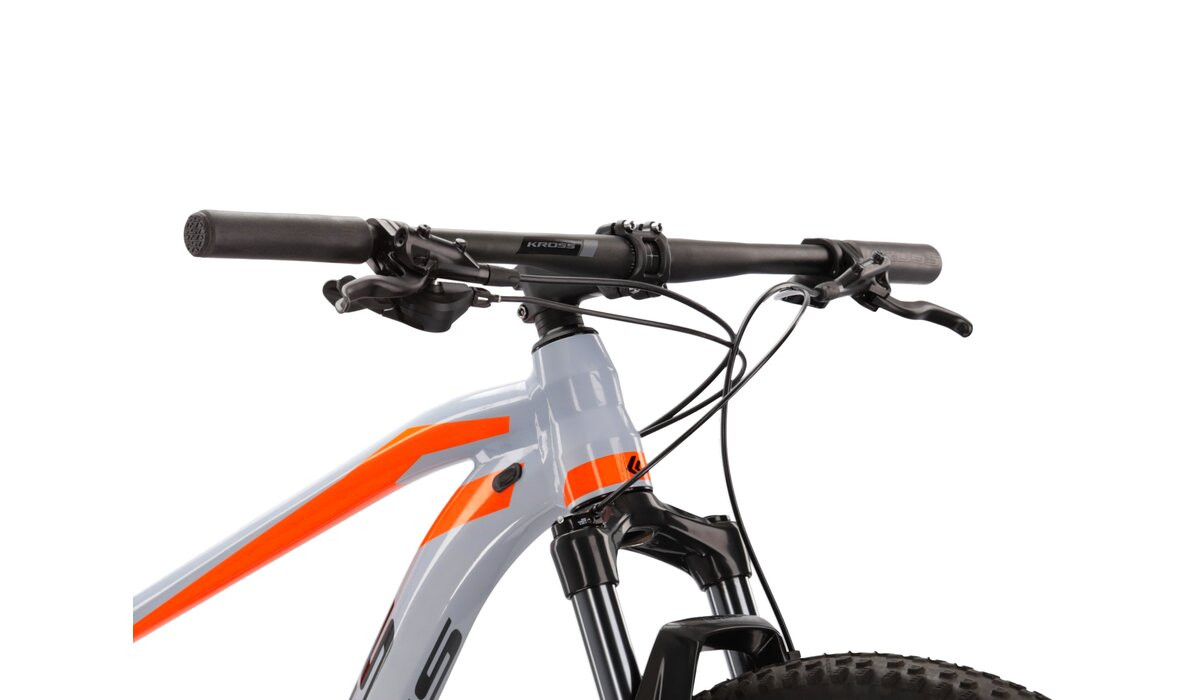 KROSS Earth 20 tur-bla-sil full suspension kalnų MTB dviratis 29