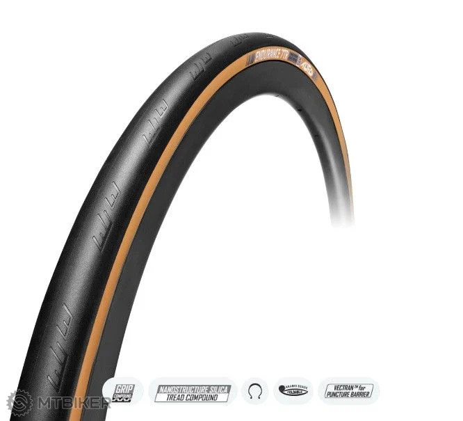 TUFO Endurance 7 TR 28-622/700x28C Black/Beige Tubeless Folding padanga
