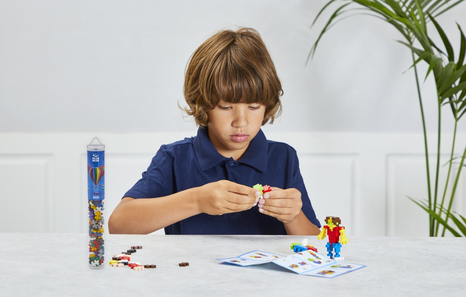 Plus Plus konstruktorius pagrindinių spalvų 100 det