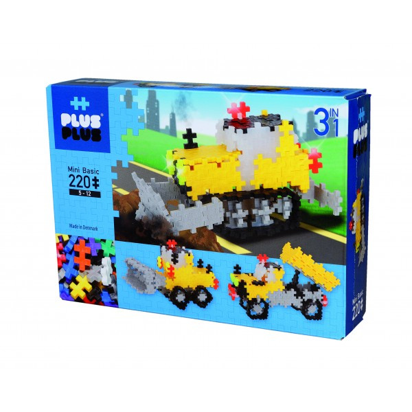 Plus Plus konstruktorius Mažieji kelio darbai 220 det