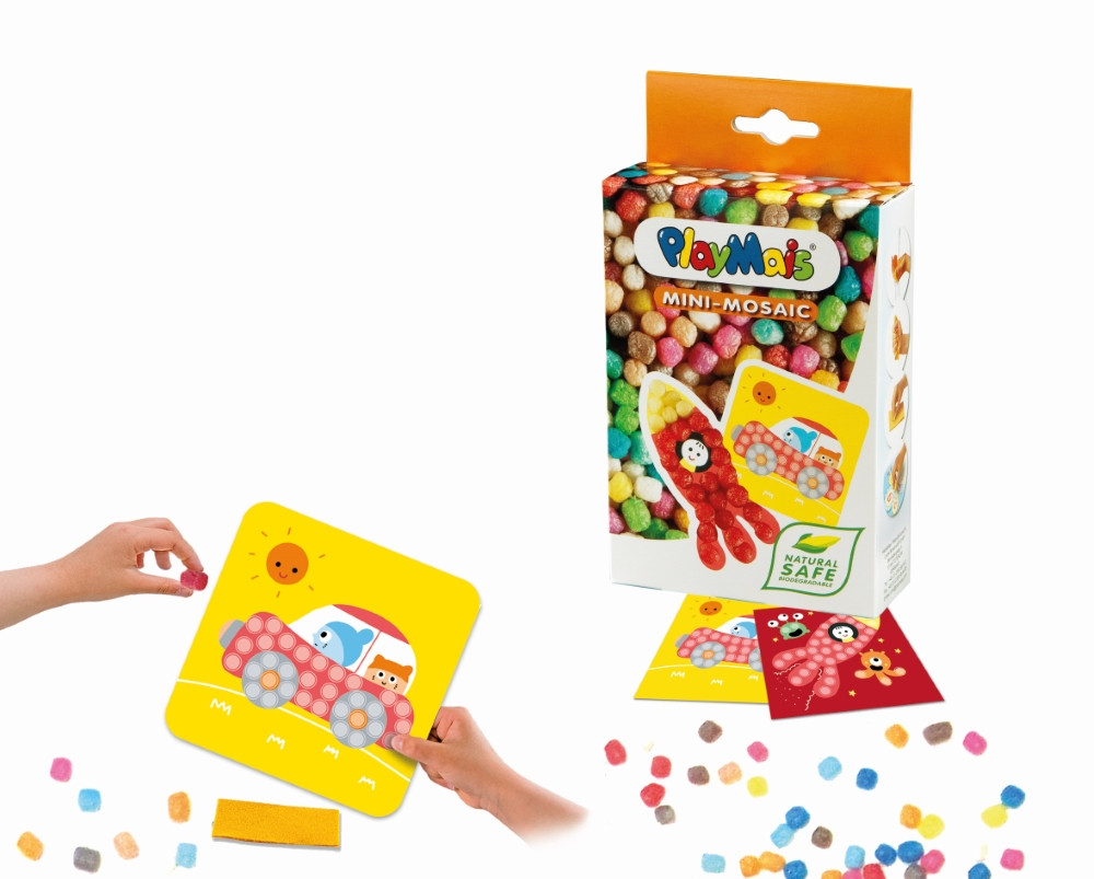 PlayMais žaidimas Mini mozaika 300 Mašina-Raketa