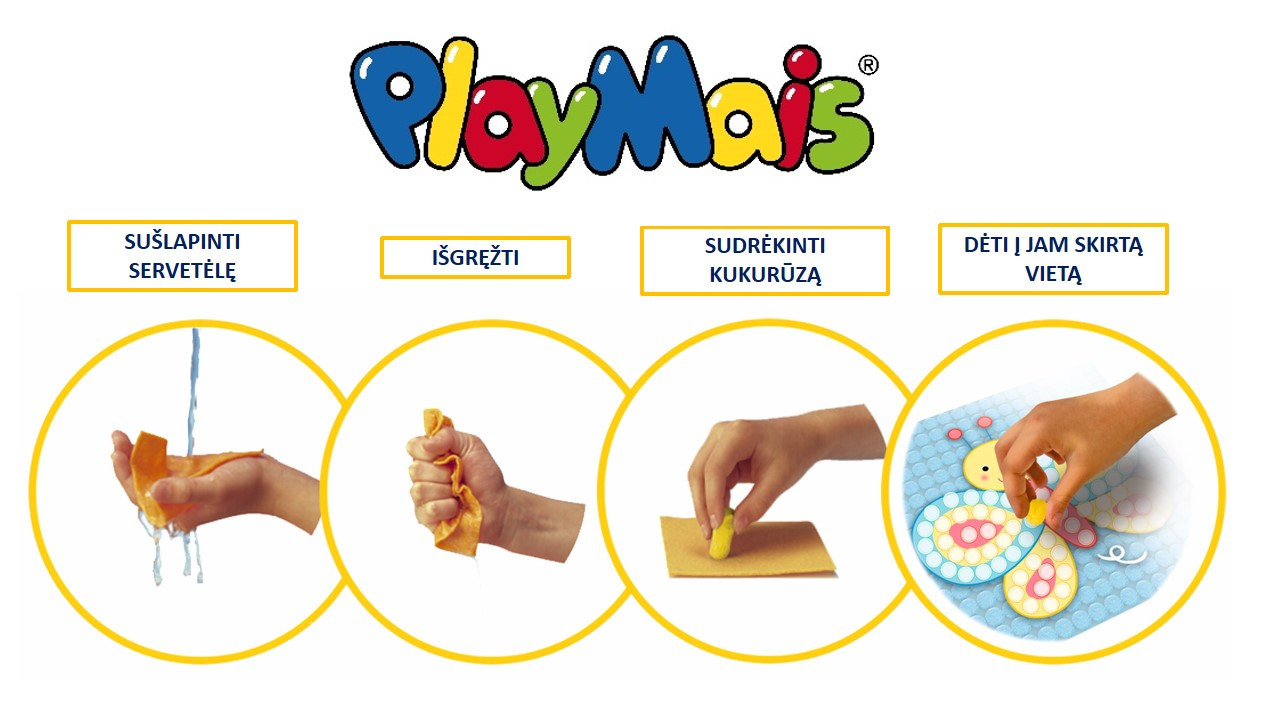 PlayMais žaidimas mozaika 2300 Vienaragis