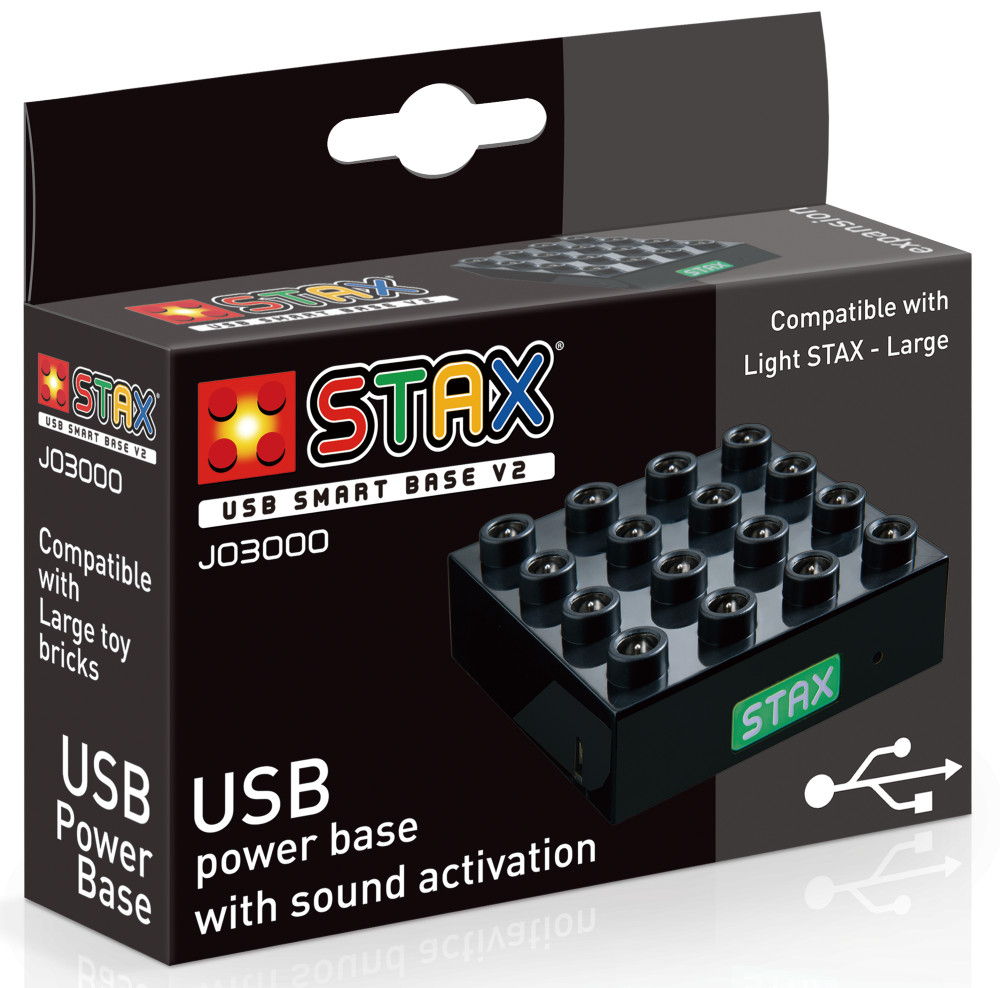 STAX konstruktorius JUNIOR USB maitinimo blokas