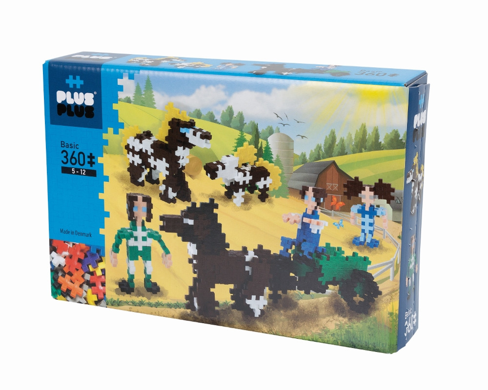 Plus Plus konstruktorius Arklys su brikele  360 det