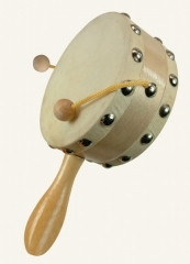 Būgnelis su rankena 3+