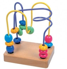 Ergoterapinis žaislas Du labirintai 18 mėn+