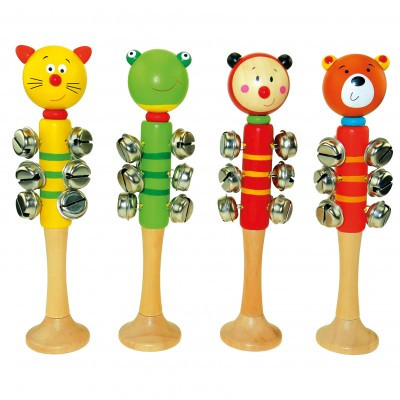 Lazdelė su skambaliukais Gyvūnėliai