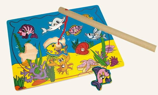 Medinė dėlionė Žvejojame  36 mėn+