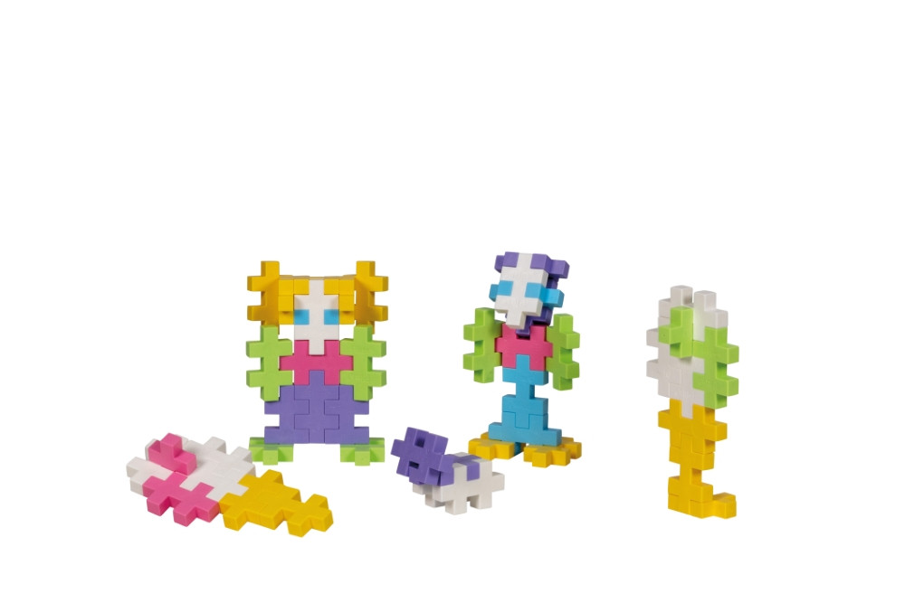 Plus Plus konstruktorius DIDELĖS 15 pastelinės spalvos