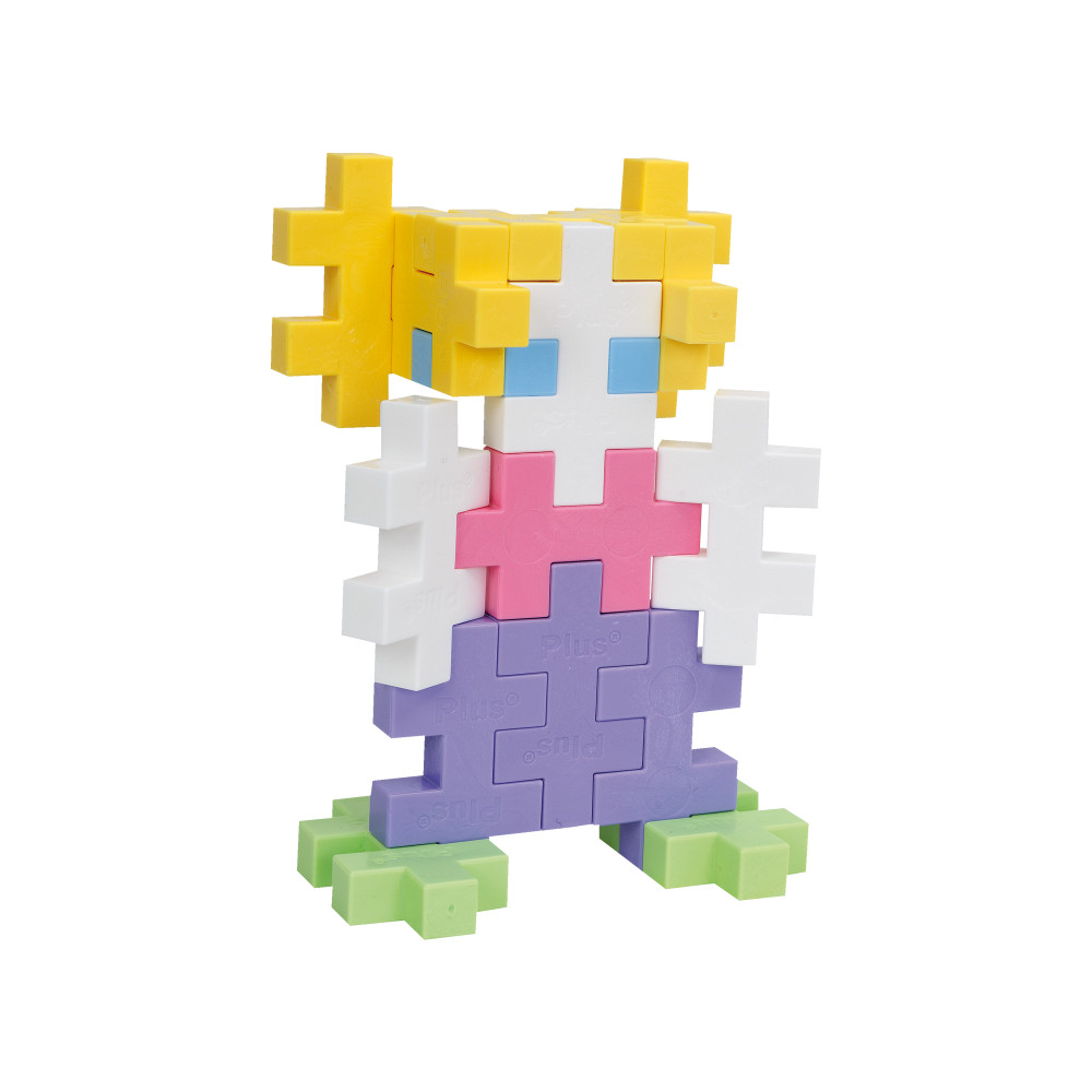 Plus Plus konstruktorius DIDELĖS 15 pastelinės spalvos