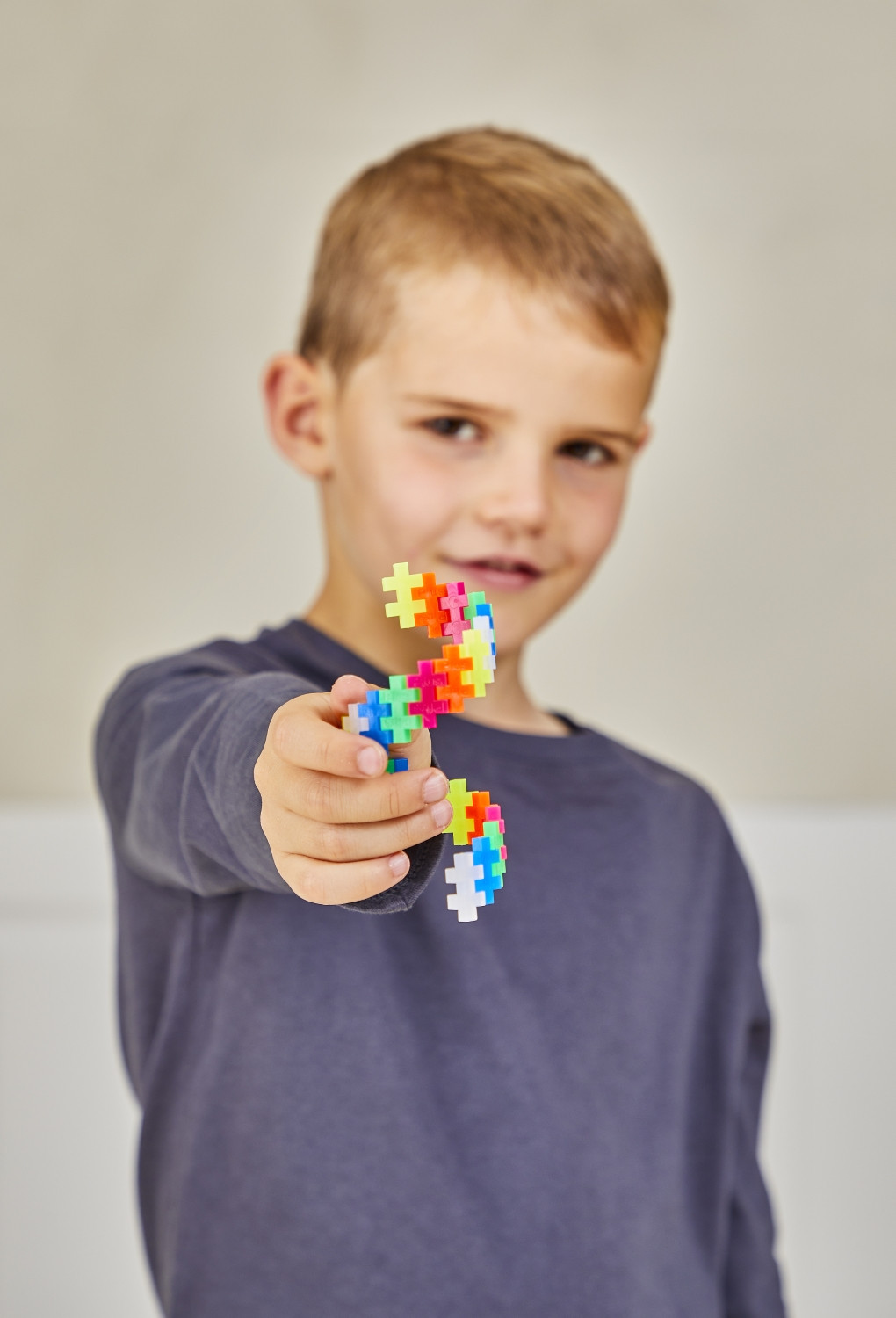 Plus Plus konstruktorius neoninių spalvų 240 det