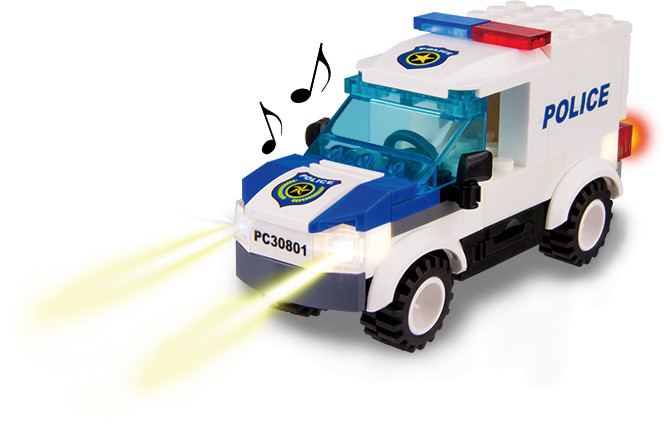 STAX Hybrid Signalizuojantis policijos automobilis