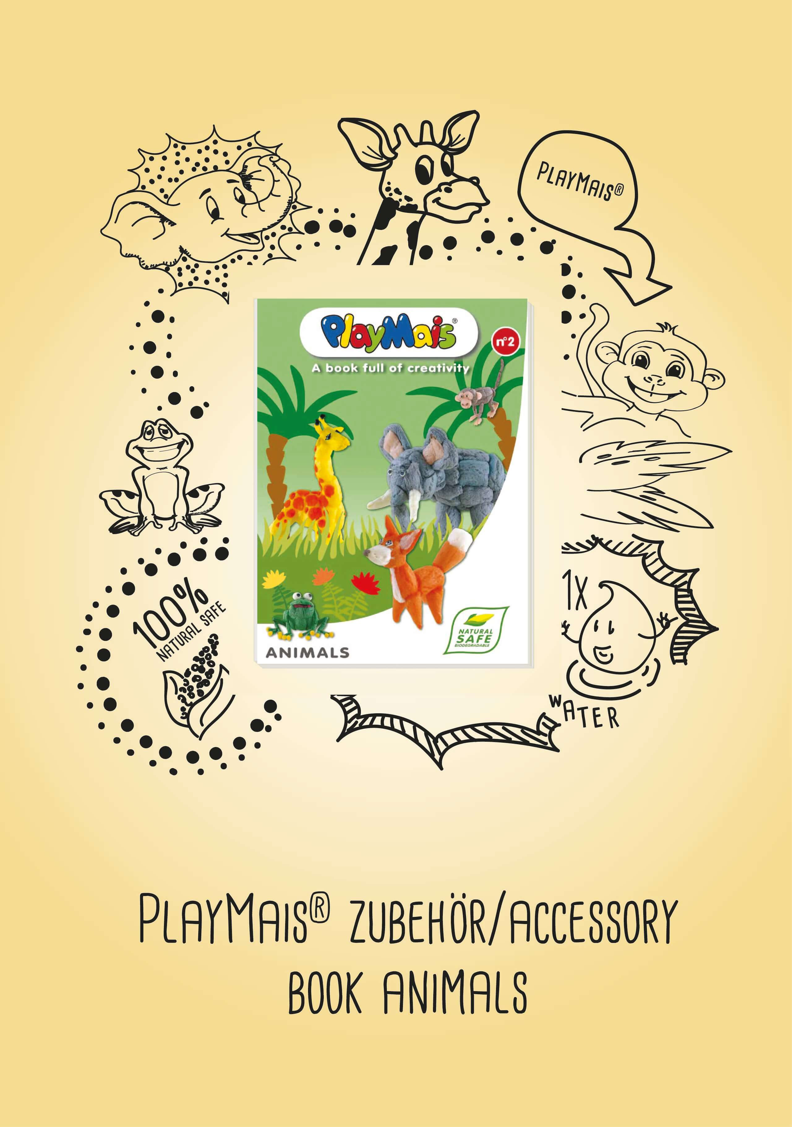 Knygutė pilna kūrybiškumo GYVŪNAI