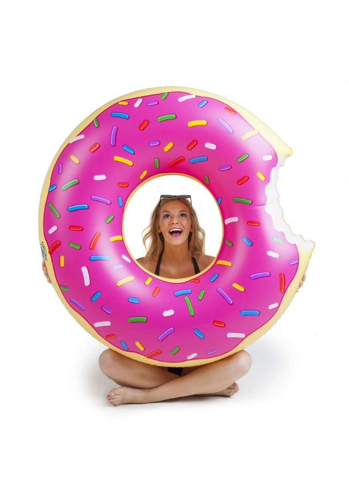 Pripučiamas ratas Rožinė spurga MAX