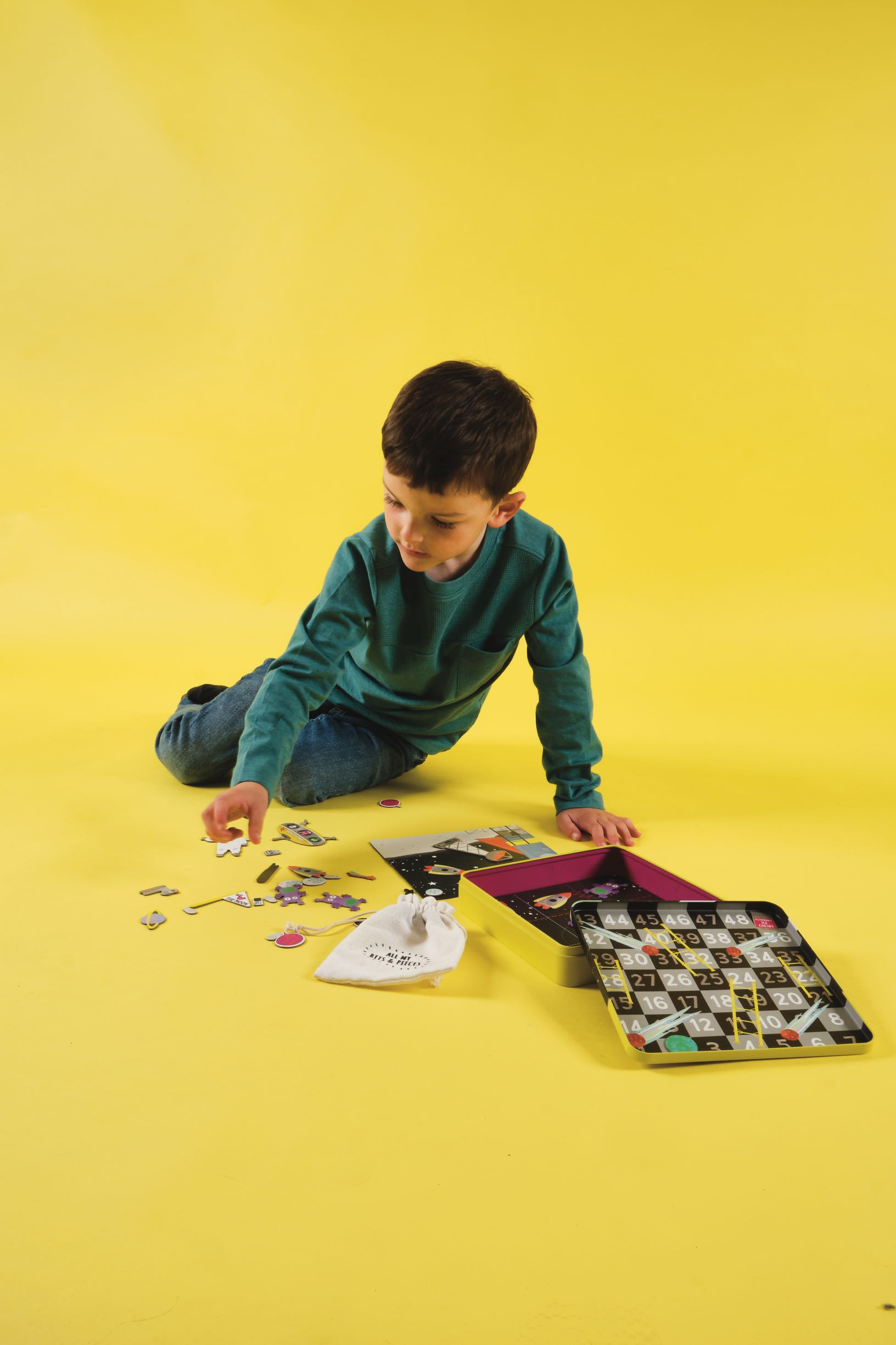 Magnetinis žaidimas Kosmosas 4 in 1