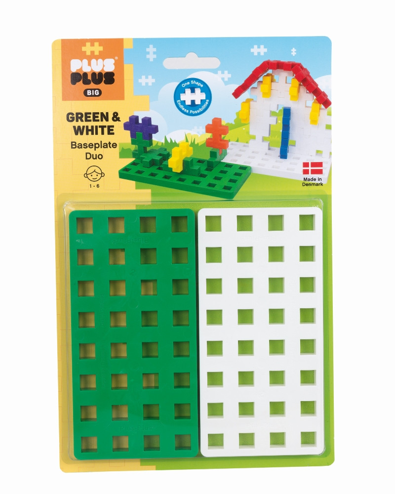 Plus Plus konstruktoriaus DIDELIŲ detalių pagrindas 2 det
