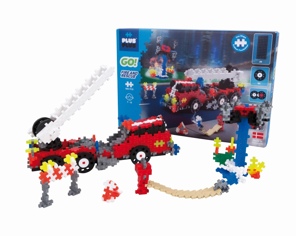 Plus Plus konstruktorius Ugniagesių komanda 500 det