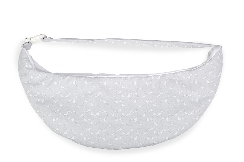 Kūdikio nešyklė per petį pilka