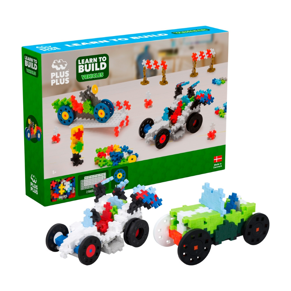 Plus Plus konstruktorius Pradžiamokslis RATAI GO 500 det