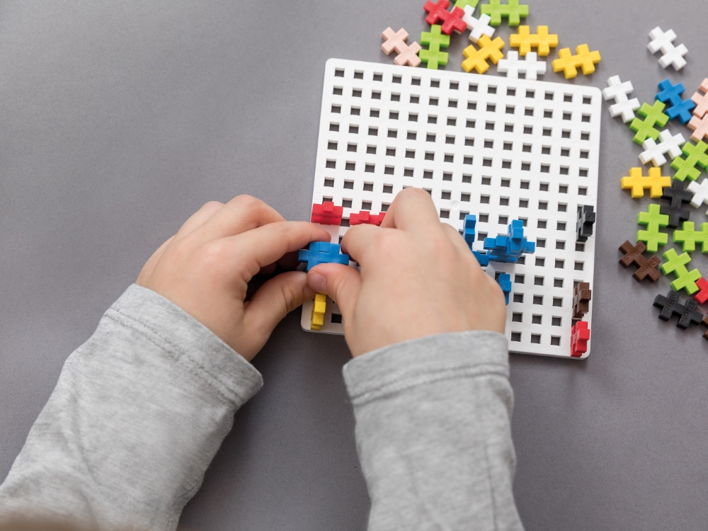 Plus Plus konstruktorius Kelioninis lagaminas