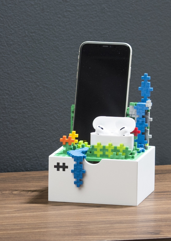 Plus Plus konstruktorius Vėjo malūnas medinė dėžutė