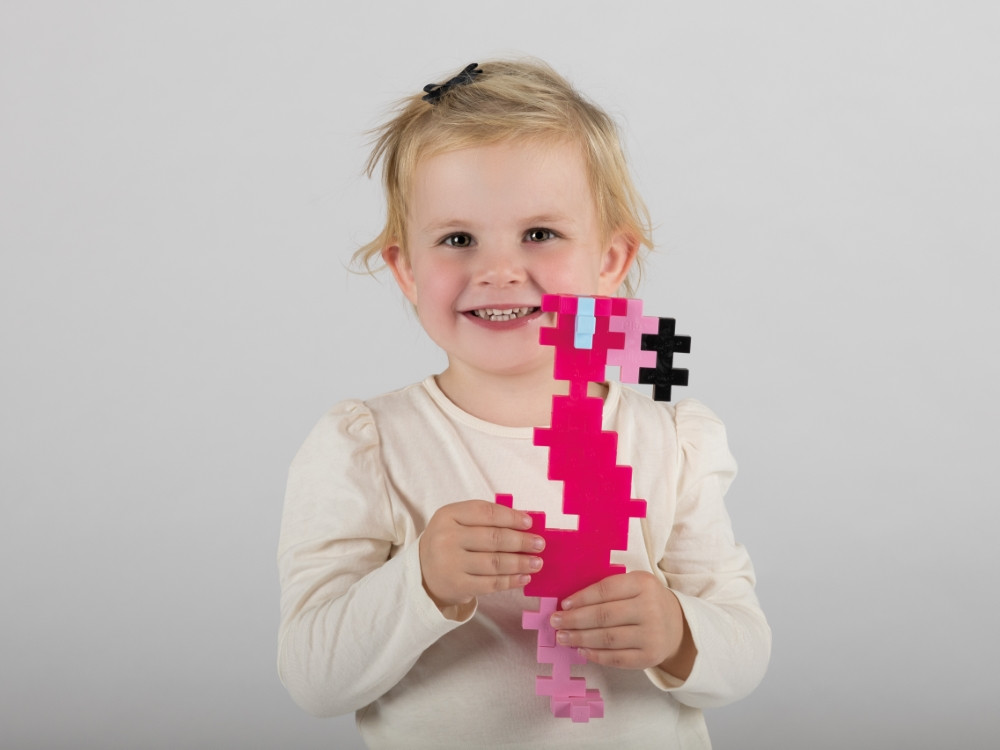 Plus Plus konstruktorius DIDELĖS Flamingas