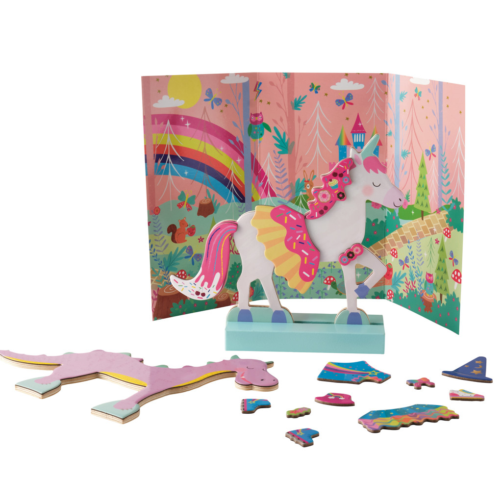 Magnetinis žaidimas Aprenk fantastinius gyvūnus