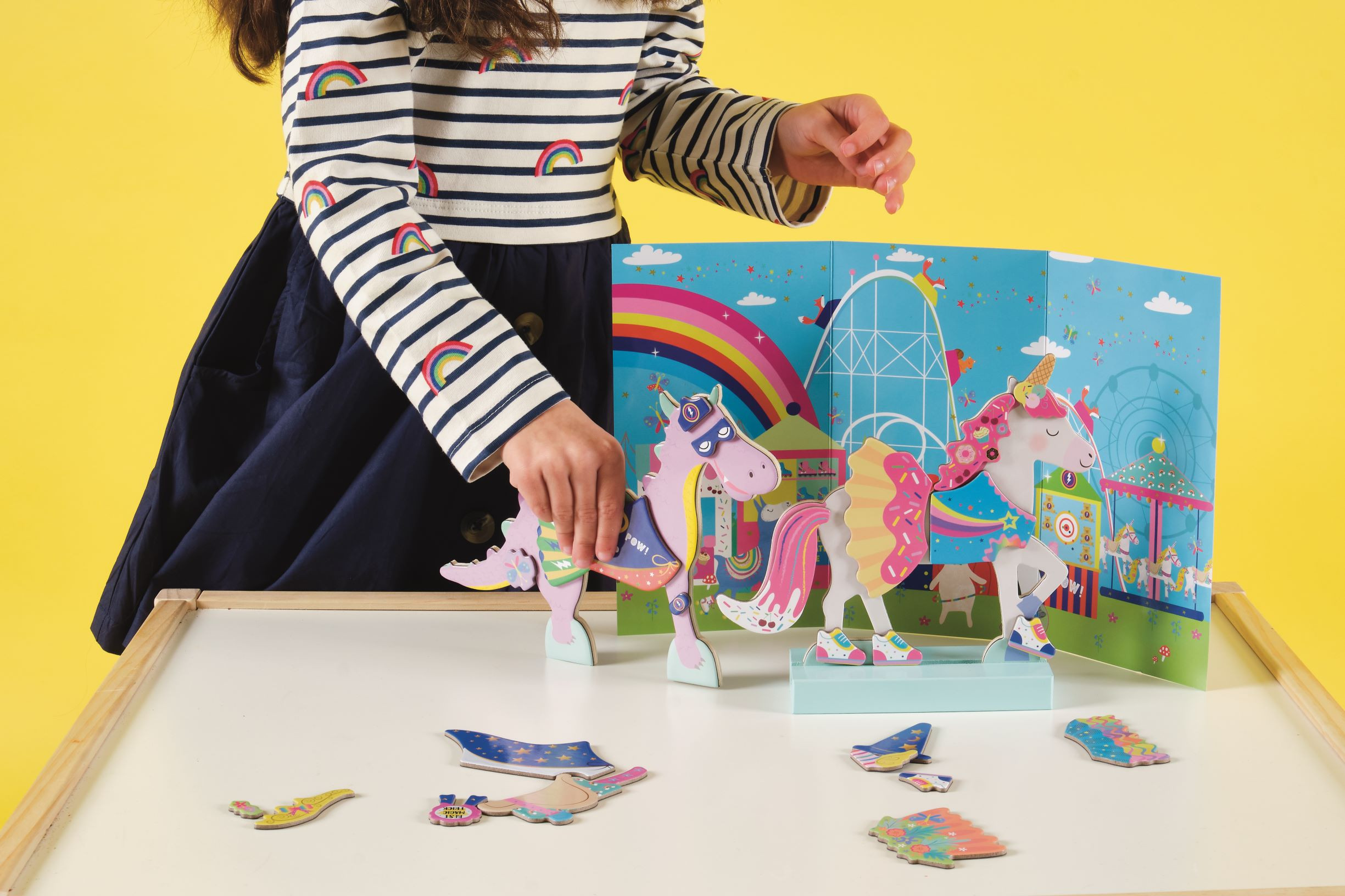 Magnetinis žaidimas Aprenk fantastinius gyvūnus