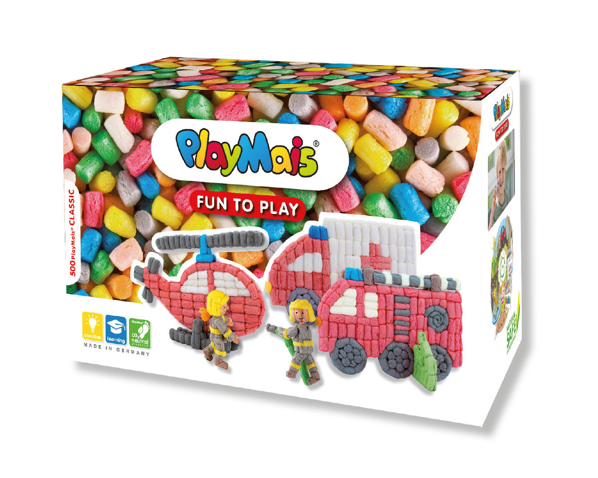 PlayMais žaidimas Smagu žaisti 500 UGNIAGESIAI