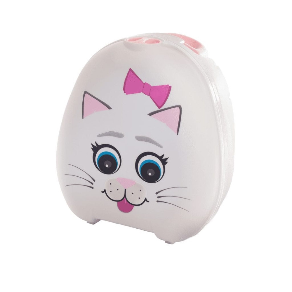 Mokomasis nešiojamas naktipuodis Katytė