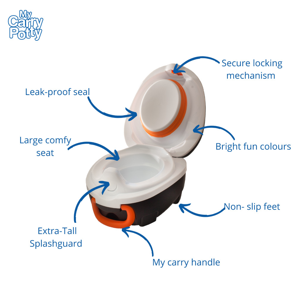 Mokomasis nešiojamas naktipuodis Pingvinas