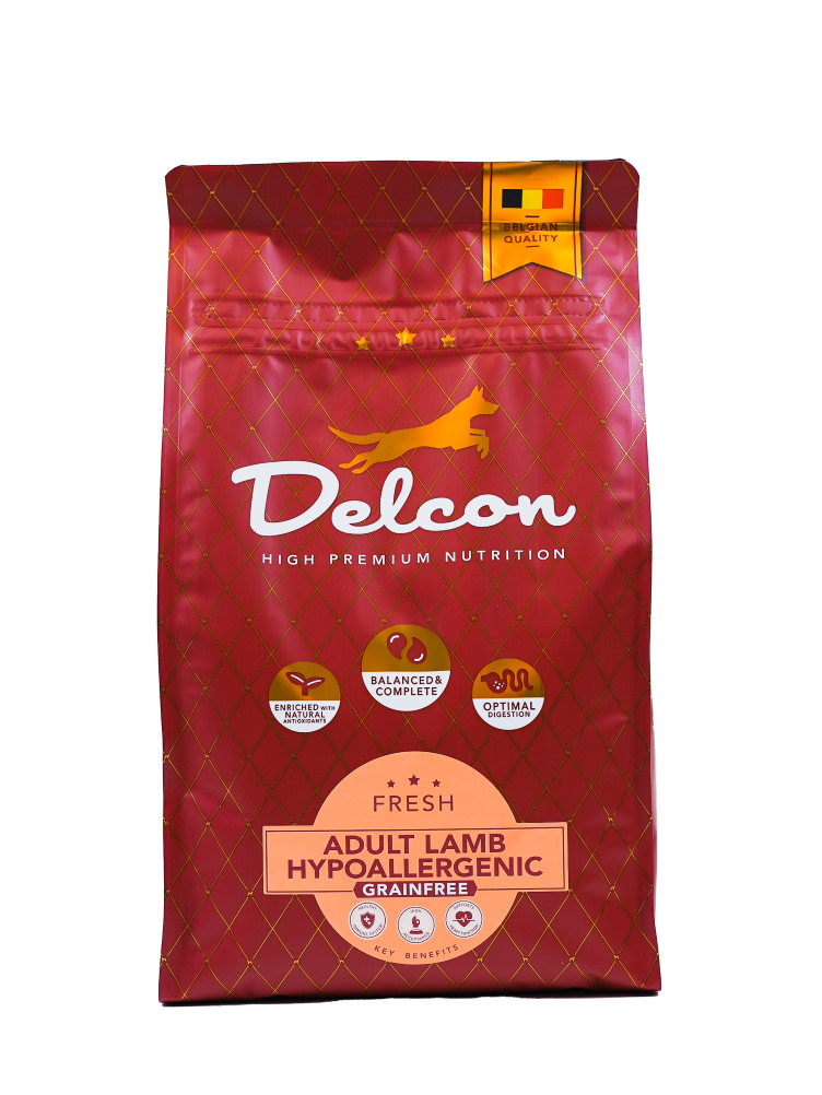 Visavertis begrūdis hipoalerginis pašaras alergiškiems šunims HYPOALLERGENIC su ėriena / 3 kg